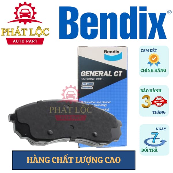 Má phanh trước Bendix phù hợp Grand Starex 2008-2021 ( Bendix chính hãng) - ảnh 2