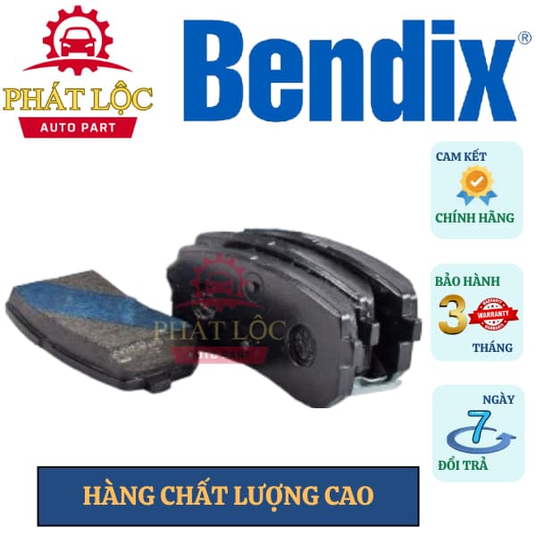 Má phanh sau Bendix phù hợp Grand Starex 2008-2021 ( Bendix chính hãng) - ảnh 2