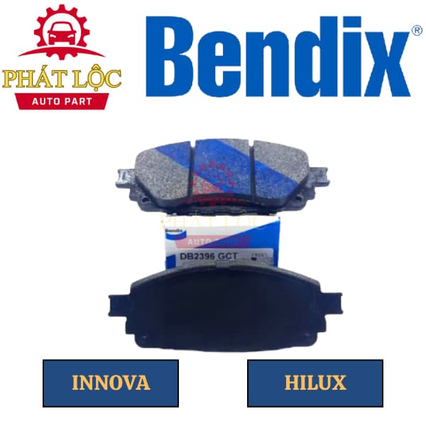 Má phanh trước  Bendix phù hợp với  Innova 2017-2022, Hilux 2016-2022 ( Bendix chính hãng) - ảnh 3