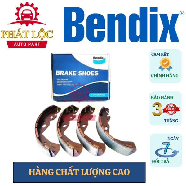 Guốc phanh sau Bendix phù hợp Navara NP300 2014-2020 ( Bendix chính hãng) - ảnh 2