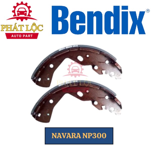 Guốc phanh sau Bendix phù hợp Navara NP300 2014-2020 ( Bendix chính hãng) - ảnh 3