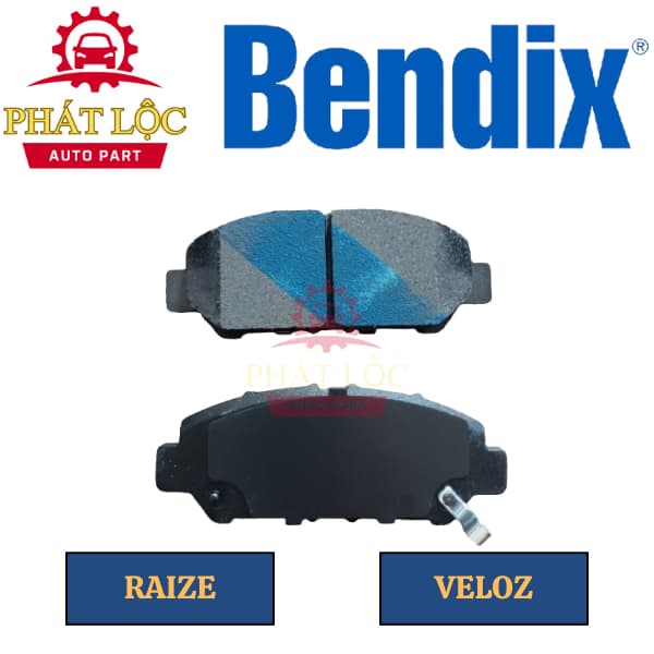 Má phanh trước Bendix phù hợp với  Raize, Veloz, Avanza 2022 ( Bendix chính hãng) - ảnh 3