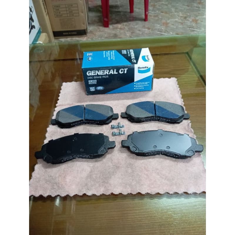 Má phanh trước Bendix phù hợp với Outlander 2015-2023, Lancer 2004-2012, Grandis 2.4 2004-2010 ( Bendix chính hãng) - ảnh 4