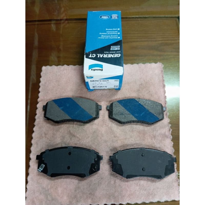 Má phanh trước Bendix phù hợp Tucson 2010-2014, Sonata 2.0 2009-2012, Sportage 2010-2014 ( Bendix chính hãng) - ảnh 5