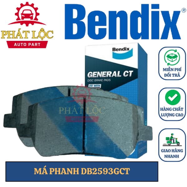 Má phanh trước Benidx phù hợp Santafe 2018-2023 (Bendix chính hãng)