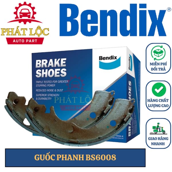 Guốc phanh sau XL7 2019-2023, Ertiga 2018-2023 ( Bendix chính hãng)