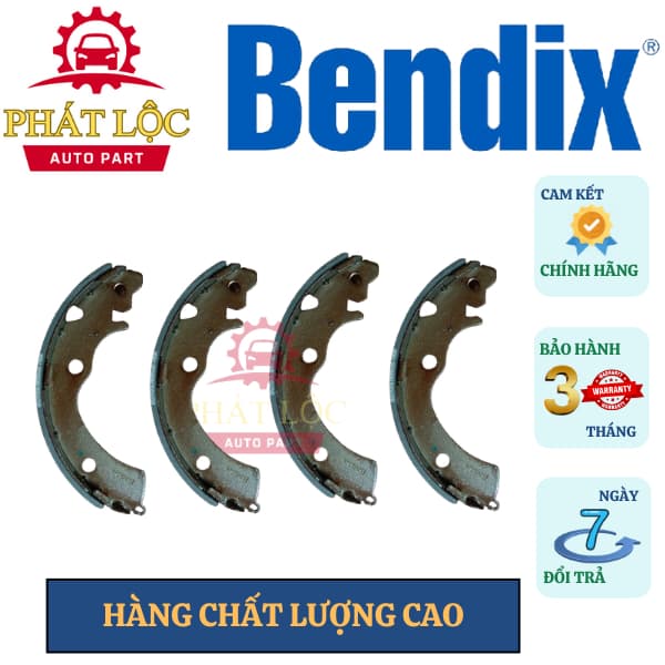 Guốc phanh sau XL7 2019-2023, Ertiga 2018-2023 ( Bendix chính hãng) - ảnh 2