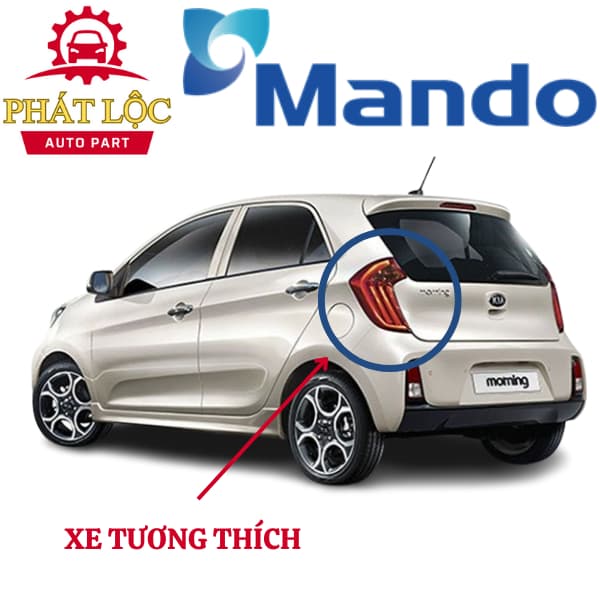 [ Giá 1 cặp] Giảm xóc trước Mando phù hợp với Kia Morning xe đèn hậu hình dấu phẩy ( Mando chính hãng) - ảnh 4