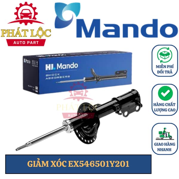 [ Giá 1 cặp] Giảm xóc trước Mando phù hợp với Kia Morning xe đèn hậu hình dấu phẩy ( Mando chính hãng)