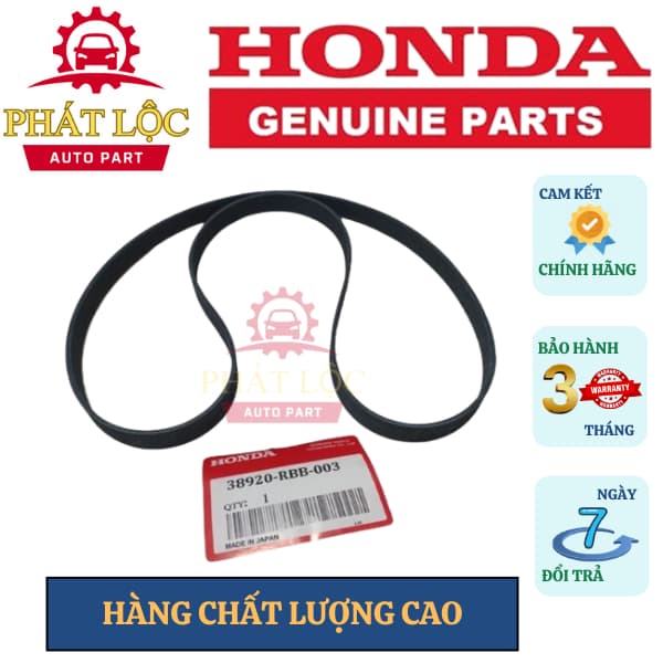 Dây curoa tổng Honda CR-V các đời ( Honda chính hãng) - ảnh 2