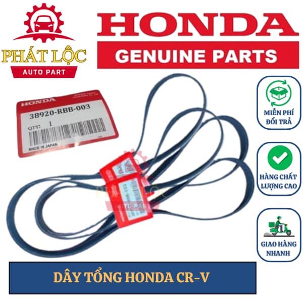 Dây curoa tổng Honda CR-V các đời ( Honda chính hãng)