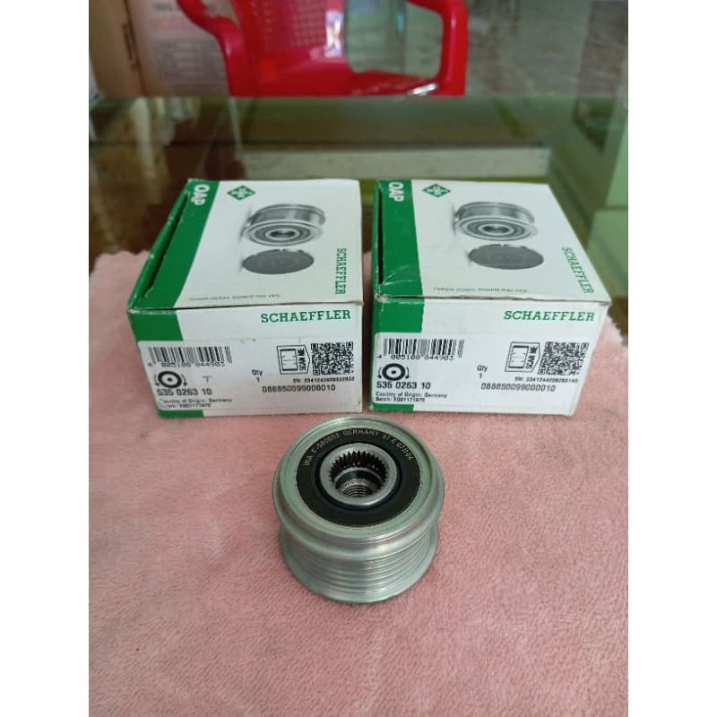 Puly máy phát INA phù hợp với Altis 07-19, Santafe 05-20, Swift 11-21,Sorento 10-15,... ( INA chính hãng) - ảnh 4