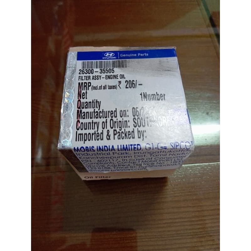 Lọc nhớt Cerato, Forte, Sonata, Avante...( Mobis chính hãng 100%) - ảnh 6