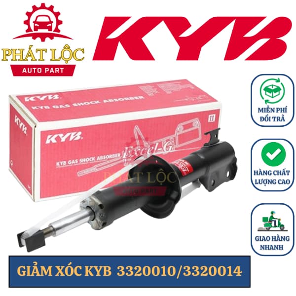 [GIÁ 1 ĐÔI] Phuộc trước, Giảm xóc trước KYB phù hợp với Attrage 2013-2021, Mirage 2012-2021 ( KYB chính hãng 100%)