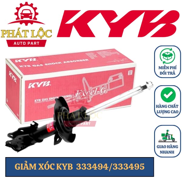 [GIÁ 1 ĐÔI] Phuộc trước, Giảm xóc trước KYB phù hợp với Ford Fiesta 2010-2020 ( KYB chính hãng 100%)