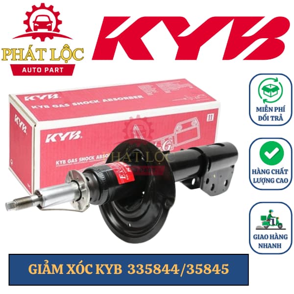 [GIÁ 1 ĐÔI] Phuộc trước, Giảm xóc trước KYB phù hợp với Captiva 2006-2019 ( KYB chính hãng 100%)