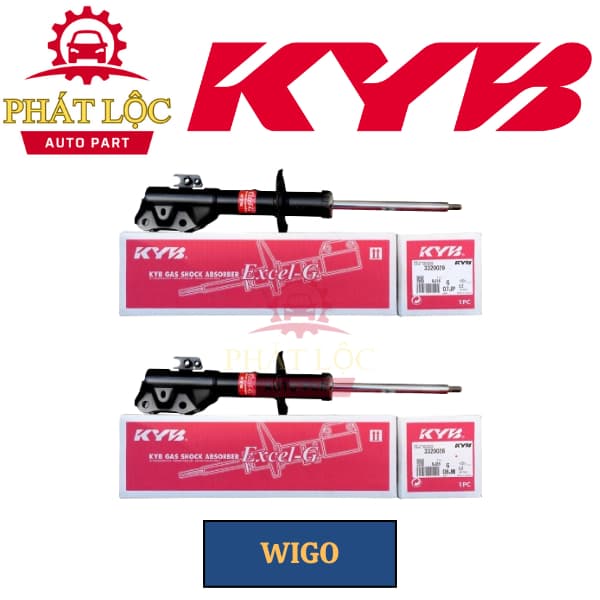 [GIÁ 1 ĐÔI] Phuộc trước, Giảm xóc trước KYB phù hợp với Wigo 2012-2021 ( KYB chính hãng 100%) - ảnh 3