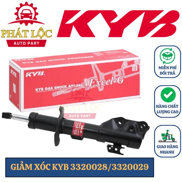 [GIÁ 1 ĐÔI] Phuộc trước, Giảm xóc trước KYB phù hợp với Wigo 2012-2021 ( KYB chính hãng 100%)