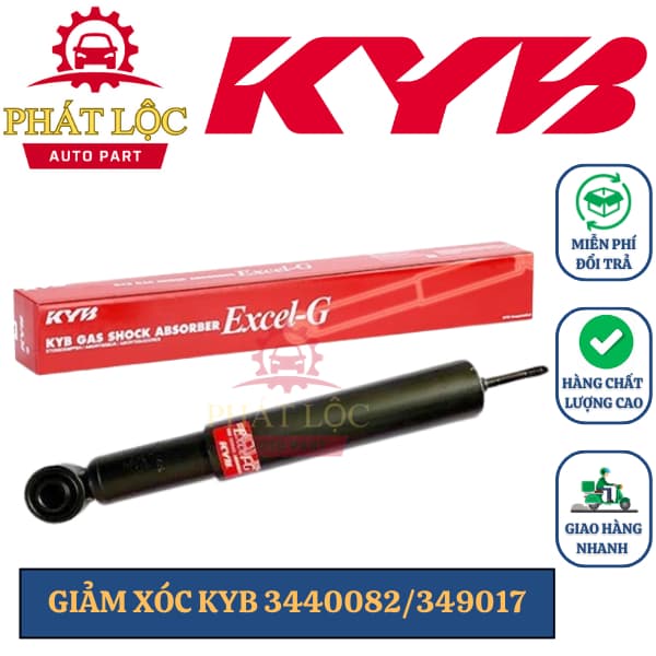 [GIÁ 1 ĐÔI] Phuộc sau, Giảm xóc sau KYB phù hợp với Fortuner 2005-2022 ( KYB chính hãng 100%)