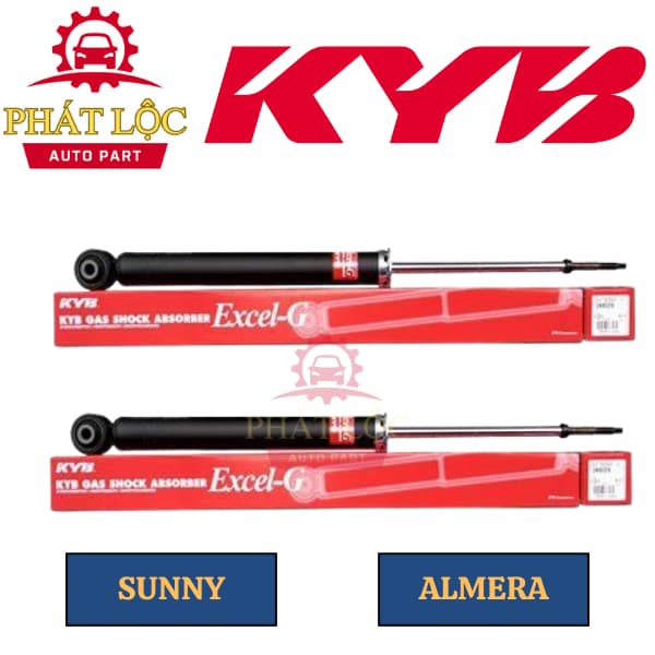 [GIÁ 1 ĐÔI] Phuộc sau, Giảm xóc sau KYB phù hợp với Nissan Sunny 2009-2021, Almera 2013-2021 ( KYB chính hãng 100%) - ảnh 3