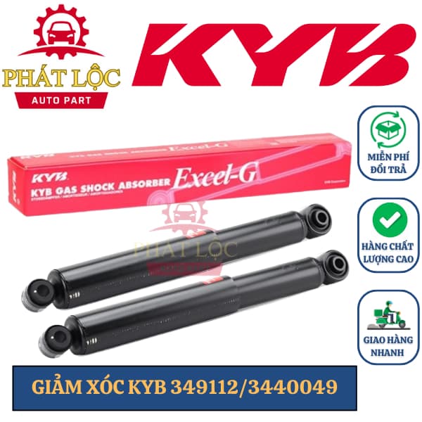 [GIÁ 1 ĐÔI] Phuộc sau, Giảm xóc sau KYB phù hợp với Nissan Navara 2008-2022 ( KYB chính hãng 100%)