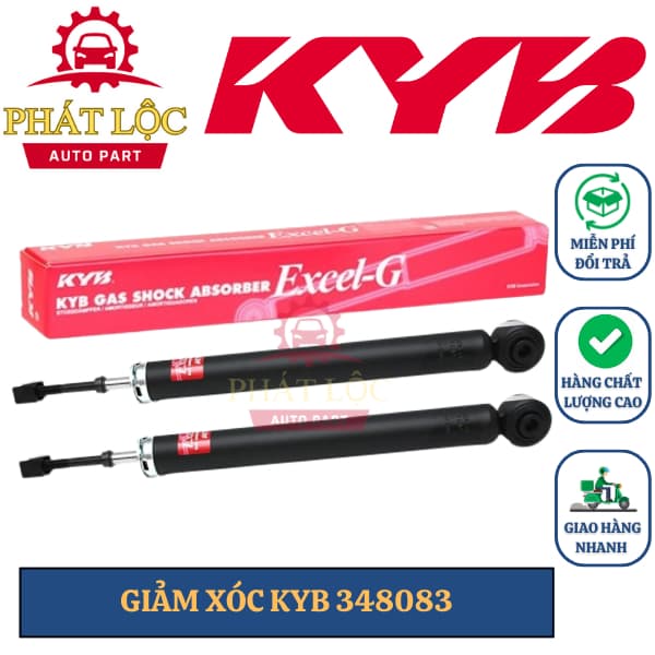 [GIÁ 1 ĐÔI] Phuộc sau, Giảm xóc sau KYB phù hợp với Attrage 2013-2022, Mirage 2013-2022 ( KYB chính hãng 100%)