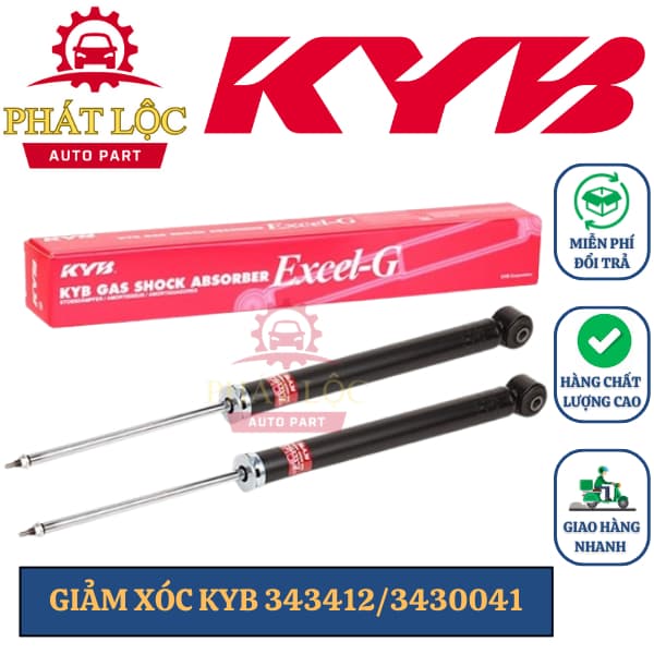 [GIÁ 1 ĐÔI] Phuộc sau, Giảm xóc sau KYB phù hợp với Mazda 3 2003-2021 ( KYB chính hãng 100%)