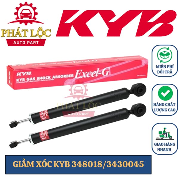 [GIÁ 1 ĐÔI] Phuộc sau, Giảm xóc sau KYB phù hợp với Mazda 2 2007-2021 ( KYB chính hãng 100%)