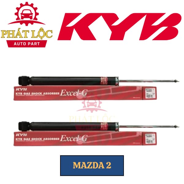 [GIÁ 1 ĐÔI] Phuộc sau, Giảm xóc sau KYB phù hợp với Mazda 2 2007-2021 ( KYB chính hãng 100%) - ảnh 3