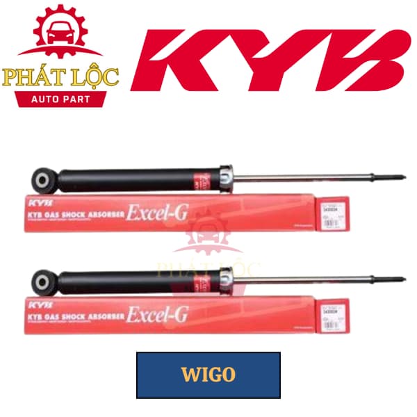 [GIÁ 1 ĐÔI] Phuộc sau, Giảm xóc sau KYB phù hợp với Wigo 2012-2021 ( KYB chính hãng 100%) - ảnh 3