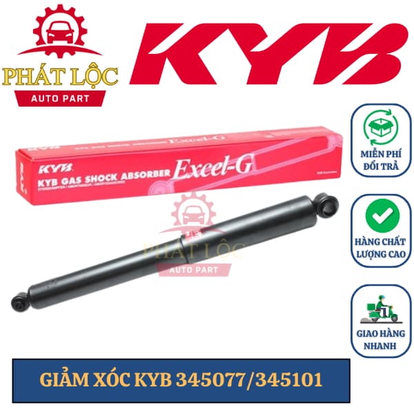 [GIÁ 1 ĐÔI] Phuộc sau, Giảm xóc sau KYB phù hợp Ranger 2007-2022, BT-50 2007-2022, Everest 2005-2022 ( KYB chính hãng)