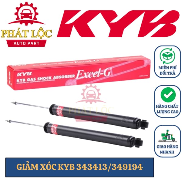 [GIÁ 1 ĐÔI] Phuộc sau, Giảm xóc sau KYB phù hợp với Ford Focus 2005-2019 ( KYB chính hãng 100%)