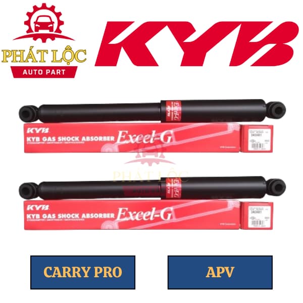 [GIÁ 1 ĐÔI] Phuộc sau, Giảm xóc sau KYB phù hợp với Super Carry Pro, APV 2006-2008 ( KYB chính hãng 100%) - ảnh 3