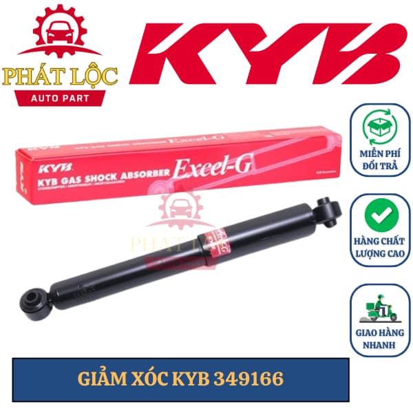 [GIÁ 1 ĐÔI] Phuộc sau, Giảm xóc sau KYB phù hợp với Starex 2007-2018 ( KYB chính hãng 100%)