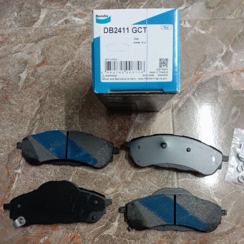 Má phanh sau  Bendix phù hợp Ford Everest 2015-2022 ( Bendix chính hãng) - ảnh 4
