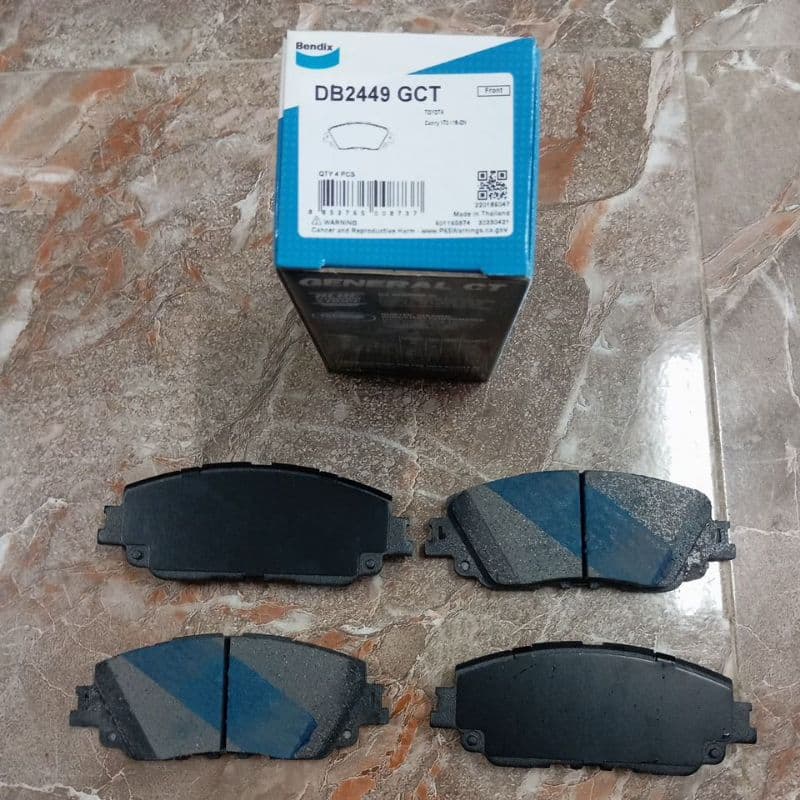 Má phanh trước Bendix phù hợp Camry 2019-2023, Corolla Cross 2020-2023 ( Bendix chính hãng) - ảnh 4