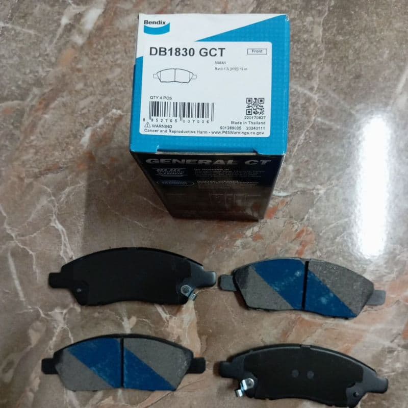 Má phanh trước Bendix phù hợp Nissan Sunny 2014-2021, Almeria 2013-2021, Livina 2008-2015 ( Bendix chính hãng) - ảnh 4