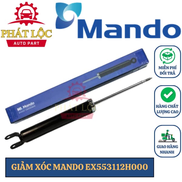 [ Giá 1 đôi] Giảm xóc sau, phuộc sau Mando phù hợp với xe Avante, Elantra 2006-2011 ( Mando chính hãng)