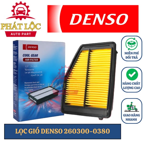 Lọc gió động cơ  Denso phù hợp Civic 2011-2017  ( Denso chính hãng)