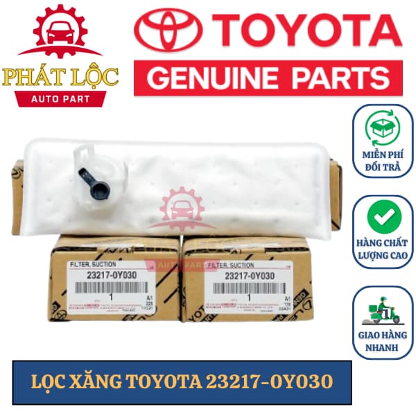 Lọc xăng Vios 2014-2022 ( Toyota chính hãng)