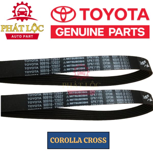 Dây curoa tổng Corolla Cross ( Toyota chính hãng 100%) - ảnh 3