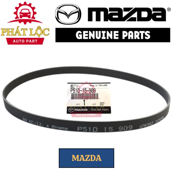 Dây curoa tổng, dây bơm Mazda 2 2015-2022, Mazda 3 2015-2022, Mazda 6 2015-2022, Cx-5 2015-2022 ( Mazda chính hãng) - ảnh 3