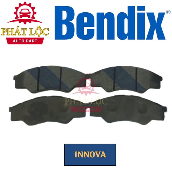 Má phanh trước Bendix phù hợp với  Innova 2004-2016 ( Bendix chính hãng) - ảnh 3