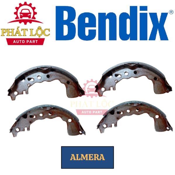 Guốc phanh sau Bendix phù hợp Nissan Almera 2020-2024 ( Bendix chính hãng) - ảnh 3