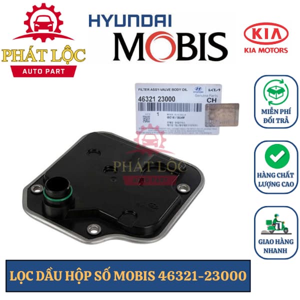 Lọc dầu hộp số tự động Morning ,Grand i10, i20, i30, Avante, Elantra 2.0, Accent, Verna...( Mobis chính hãng)