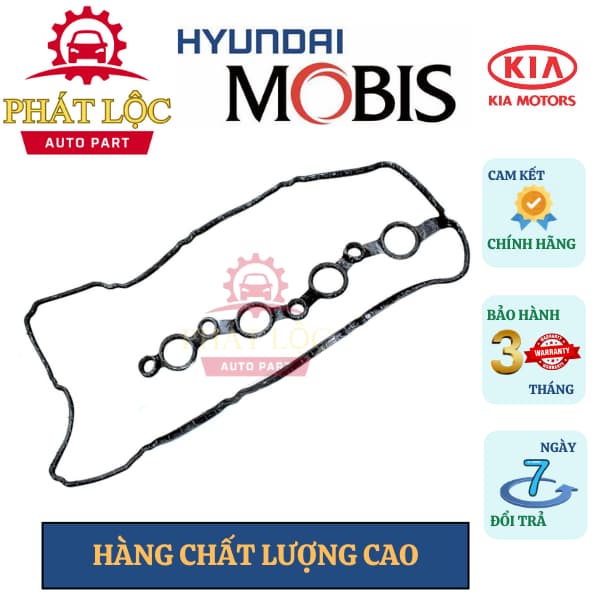 Gioăng lắp dàn cò Grand I10 1.2 2014-2021, Morning 1.2 2012-2020, Accent 2018-2023 ( Mobis chính hãng) - ảnh 2