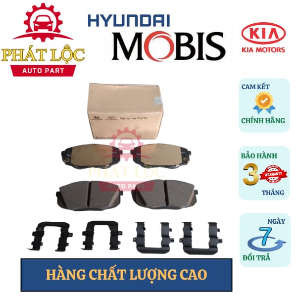 Má phanh trước Kona ( Mobis chính hãng) - ảnh 2