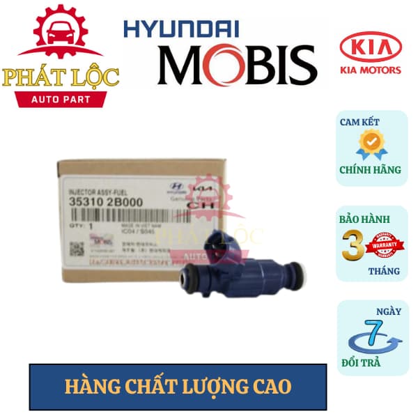 Kim phun Cerato, Forte, Elantra, I30, Soul, Carens...máy 1.6 ( Mobis chính hãng) - ảnh 2