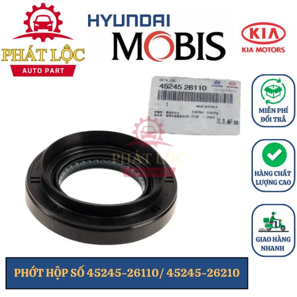 Phớt hộp số, phớt lap Cerato 2012-2018, K3 2012-2018, Carens... ( Mobis chính hãng)
