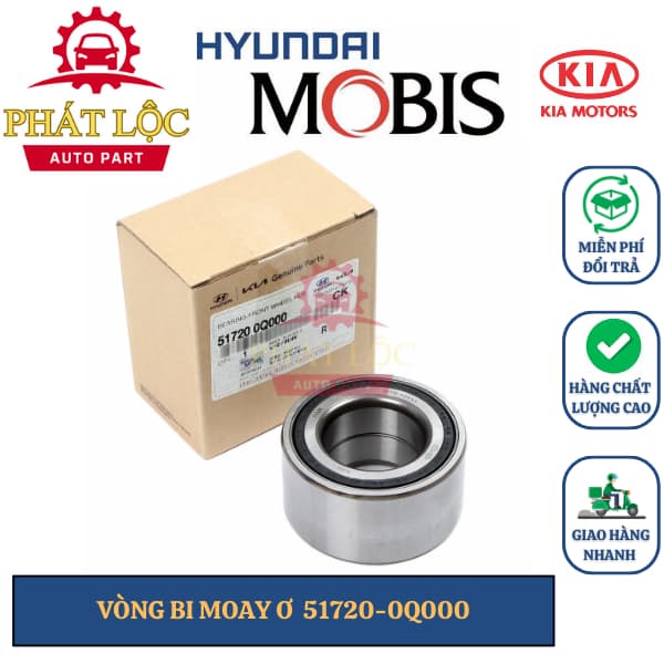 Bi moay ơ trước Cerato 2012-2018, Elantra 2011-2016, Forte, K3 2012-2018 ( Mobis chính hãng)